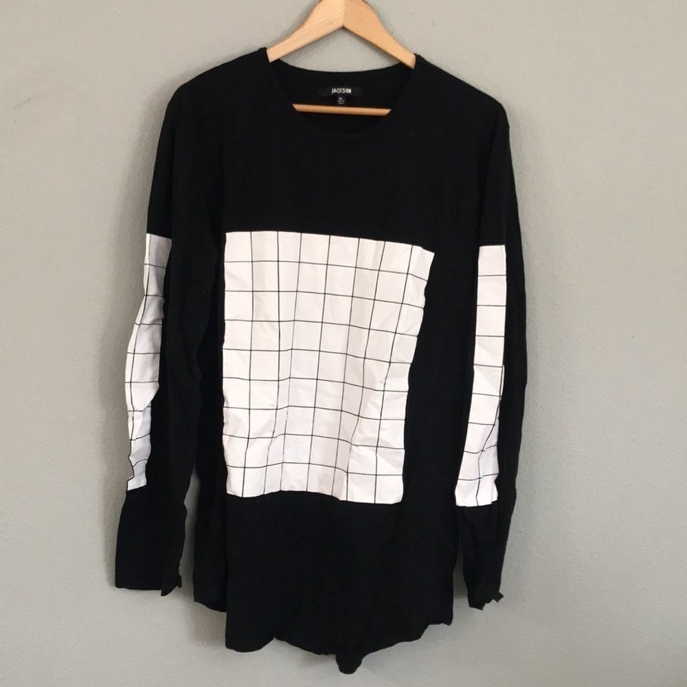 JACKSON Grid/White Box Tee - Picture 2 of 6